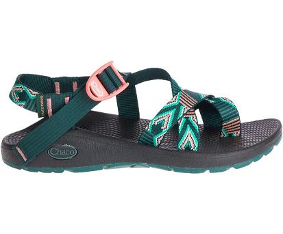 Sandalias Chacos Mujer Z/Cloud 2 Verde Negras España MVSO51349